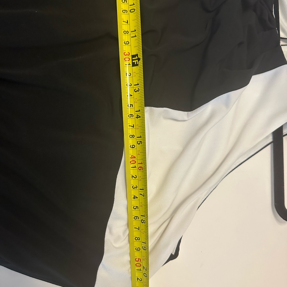 Vince Camuto white and black maxi halter dress - Picture 10 of 10